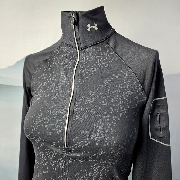 Under Armour Fly Fast Luminous 1/2 Zip Running Top | Women's XS - Picture 3 of 8